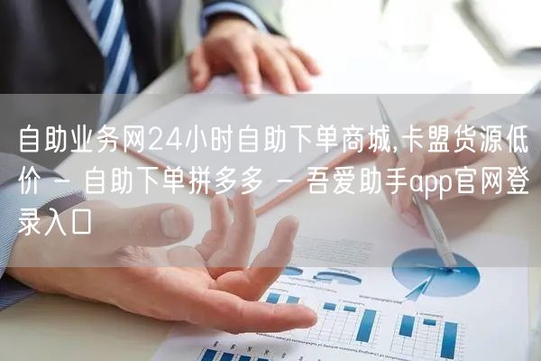 自助业务网24小时自助下单商城,卡盟货源低价 - 自助下单拼多多 - 吾爱助手a